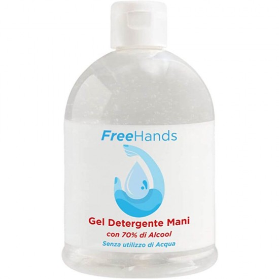 Gel de Maini Dezinfectant Antibacterian FREEHANDS, 500 ml, Aloe/ Vitamina E, Gel Antibacterian, Gel Dezinfectant pentru Maini, Geluri Antibacteriene, Geluri Dezinfectante, Geluri pentru Dezinfectarea Mainilor, Geluri pentru Curatarea Mainilor