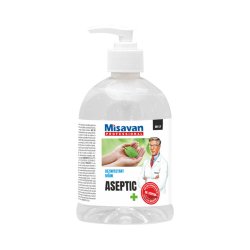 Gel Dezinfectant de Maini Dr.Stephan Aseptic, 500 ml, Minim 70 % Alcool, Dezifectant Maini, Solutie Dezifectanta Maini, Produse Igiena, Gel Antibacterian, Gel Dezinfectant pentru Maini, Geluri Antibacteriene, Geluri Dezinfectante