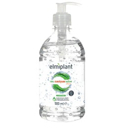 Gel de Maini Dezinfectant Elmiplant, 500 ml, Parfum de Aloe Vera, Elmiplant Gel Antibacterian 500 ml, Gel de Curatare pentru Maini, Geluri Antibacteriene, Geluri pentru Dezinfectarea Mainilor, Geluri pentru Curatarea Mainilor Elmiplant Aloe Vera