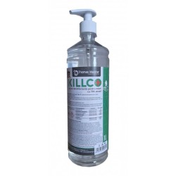 Lotiune Dezinfectanta pentru Maini Killco, 1 L, Recipient cu Pompa, 70% Alcool, Incolor, Dezinfectant Maini, Dezinfectant pentru Maini, Lotiune Dezinfectanta Maini, Solutie Dezinfectanta, Solutie Dezinfectanta Maini, Dezinfectant Maini 1 Litru