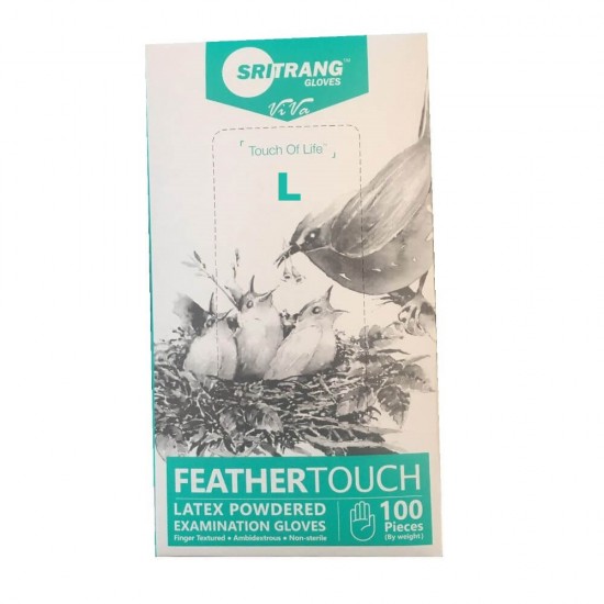Set 100 Manusi Latex Pudrate Sritrang, L, Albe, Manusi de Unica Folosinta, Manusi din Latex, Manusi pentru Examinare, Manusi pentru Catering, Manusi Latex Pudrate L, Set de Manusi Latex Sritrang
