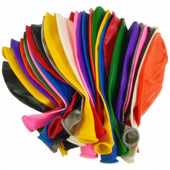Set 100 Balone Asortate, Latex, Baloane Colorate, Balon Color, Set Baloane, Balon Latex, Baloane Latex, Baloane Petrecere, Set Baloane Petrecere, Set Baloane Latex, Baloane Decor