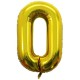 Balon Cifra 0, 66 cm, Auriu, Balon Cifra 0, Baloane Cifra 0, Baloane Cifre, Baloane Figurine, Balon Figurina Cifra, Baloane, Balon Folie, Baloane Heliu, Baloane Petrecere, Baloane Petrecere Cifre, Baloane Decor