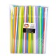 Paie Flexibile Fluorescente din Plastic OTI, 240x5 mm, 250 Buc/Set, Multicolor, Paie din Plastic, Paie pentru Petreceri, Paie din Plastic Simple, Accesorii pentru Bar, Accesorii pentru Petreceri, Paie din Plastic Flexibile, Paie Flexibile pentru Bauturi