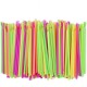 Paie Drepte din Plastic cu Lingurita, 6x205 mm, 500 Buc/Set, Diverse Culori, Paie din Plastic, Paie pentru Petreceri, Paie din Plastic Simple, Paie cu Lingurita, Accesorii pentru Petreceri, Paie din Plastic Drepte, Paie Drepte pentru Bauturi