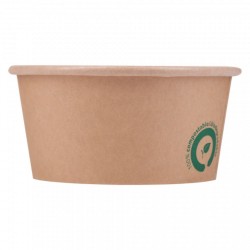 Boluri Biodegradabile Kraft Natur din Carton si PLA, Capacitate 1200 ml, 50 Buc/Set - Boluri Ecologice si Compostabile Boluri Biodegradabile Kraft Natur din Carton si PLA, Capacitate 1200 ml, 50 Buc/Set - Boluri Ecologice si Compostabile