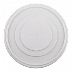 Capace Biodegradabile Albe din CPLA pentru Boluri, Diametru 115 mm, 50 Buc/Set - Capace Ecologice Capace Biodegradabile Albe din CPLA pentru Boluri, Diametru 115 mm, 50 Buc/Set - Capace Ecologice