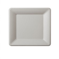 Farfurie Patrata, 20x20 cm, 50 Buc/Set, Farfurie Biodegradabila Alba din Trestie de Zaha - Farfurii Ecologice si Compostabile Farfurie Patrata, 20x20 cm, 50 Buc/Set, Farfurie Biodegradabila Alba din Trestie de Zaha - Farfurii Ecologice si Compostabile