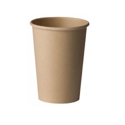 Pahare Biodegradabile Kraft Natur, 10 Oz (300 ml) din Carton cu PLA, 50 Buc/Set, Interior Natur - Pahare Ecologice Pahare Biodegradabile Kraft Natur, 10 Oz (300 ml) din Carton cu PLA, 50 Buc/Set, Interior Natur - Pahare Ecologice