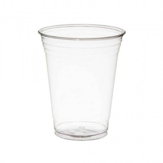Pahare Biodegradabile Transparente din PLA, Capacitate 270 ml, 50 Buc/Set - Pahare Ecologice