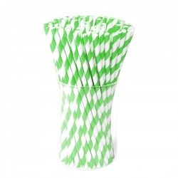 Paie Biodegradabile din Hartie, 500 Buc/Set, Grosime 6 mm,  Ambalate Individual, Culoare Alb/Verde, Paie Bauturi, Paie Ecologice, Paie de Baut Biodegradabile Paie Biodegradabile din Hartie, 500 Buc/Set, Grosime 6 mm,  Ambalate Individual, Culoare Alb/Verde, Paie Bauturi, Paie Ecologice, Paie de Baut Biodegradabile