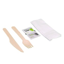 Set 100 Tacamuri Bis Lemn, Furculita, Cutit, Servetel, Sare, Piper Set 100 Tacamuri Bis Lemn, Furculita, Cutit, Servetel, Sare, Piper