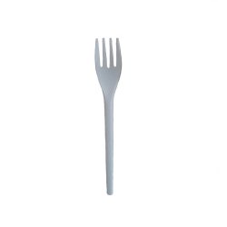 Set 50 Furculite Biodegradabile din CPLA, 16.5 cm, Albe Set 50 Furculite Biodegradabile din CPLA, 16.5 cm, Albe