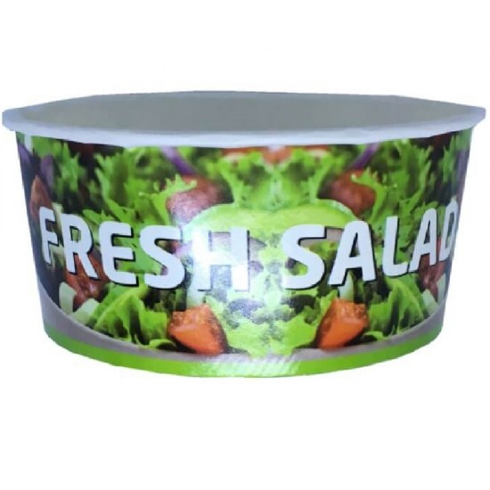 Caserola pentru Salate cu Capac, 750 ml, 50 Buc/Bax - Boluri pentru Livrare si Servire