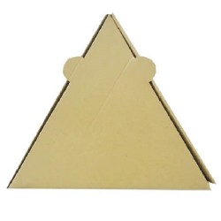 Cutie Coltar Pizza Natur, 26x3.5x26 cm, 50 Buc/Bax - Ambalaj Natur