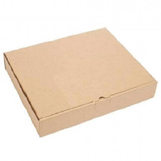 Cutie Pizza Natur, 42x4x42 cm, 100 Buc/Bax - Ambalaje din Carton pentru Alimente
