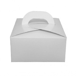 Cutii Albe pentru Prajituri, 11x11 cm, 25 Buc/Bax, Carton Duplex - Ambalaje Patiserie Cutii Albe pentru Prajituri, 11x11 cm, 25 Buc/Bax, Carton Duplex - Ambalaje Patiserie
