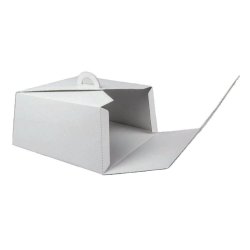 Set 25 Cutii Tort CT7, 350x350x145 mm, Carton Alb Set 25 Cutii Tort CT7, 350x350x145 mm, Carton Alb