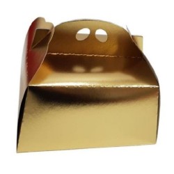 Cutii Tort OTI, 27x27x12.5 cm, 25 Buc/Bax, Carton Duplex, pentru 2.5 Kg, Culoare Aurie, Cutie pentru Tort, Cutie din Carton Tort, Cutii din Carton Torturi, Cutie Torturi, Cutie din Carton Torturi, Cutii Aurii Tort, Cutie Aurie Tort, Ambalaje Cofetarie