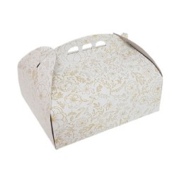 Cutii pentru Tort Model Floral CT3, 24x35 cm, 25 Buc/Bax, Carton Duplex - Ambalaj Cofetarie Cutii pentru Tort Model Floral CT3, 24x35 cm, 25 Buc/Bax, Carton Duplex - Ambalaj Cofetarie