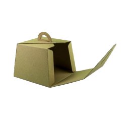 Set 25 Cutii Tort CT1, 240x240x145 mm, Carton Natur Set 25 Cutii Tort CT1, 240x240x145 mm, Carton Natur