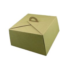 Set 25 Cutii Tort CT7, 350x350x145 mm, Carton Natur Set 25 Cutii Tort CT7, 350x350x145 mm, Carton Natur