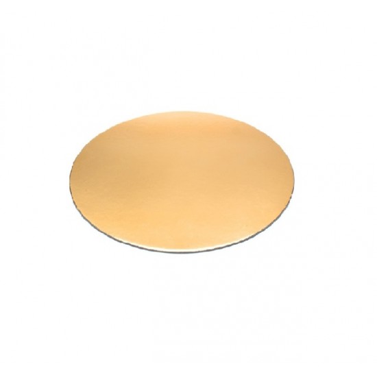Discuri Aurii din Carton, Diametru 18 cm, 25 Buc/Bax - Ambalaje Cofetarie, Ambalaje Tort