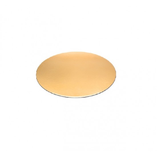 Discuri Aurii din Carton, Diametru 8 cm, 25 Buc/Bax - Ambalaje Cofetarie