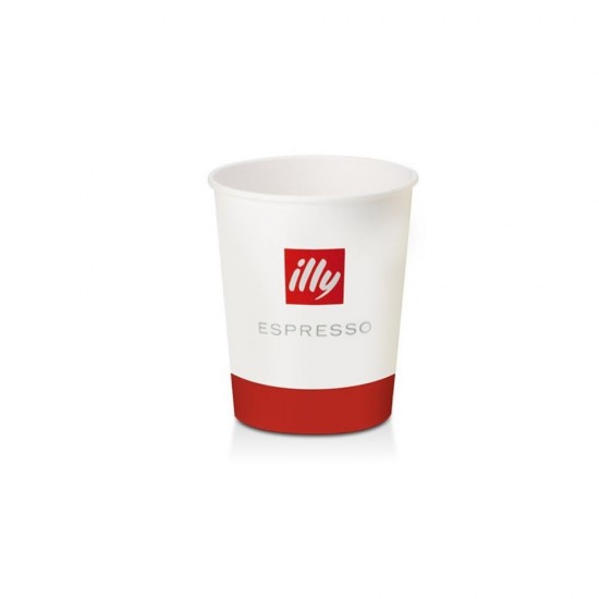 Set 50 de Pahare Take Away, Illy, 7 Oz, Pahare Take Away, Illy Set Pahare Carton, Pahare Cafea Carton, Pahare Take Away 7 Oz, Ambalaje din Hartie si Carton