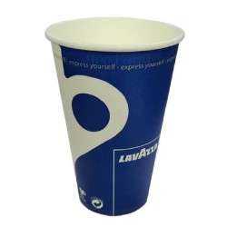 Set 100 Pahare To Go 12 Oz, 330 ml, Carton, Model Lavazza, Pahare Carton Coffee To Go, Set Pahare Carton Automate de Cafea, Pahare Carton To Go, Bax Pahare Carton Cafea To Go, Pahare Vending, Pahare Carton Lavazza pentru Tonomatele de Cafea