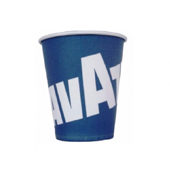 Pahare din Carton 6.5 Oz Model Lavazza New (166 ml), 100 Buc/Bax - Pentru Bauturi Calde 