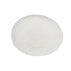 Set 100 Farfurii R1, 230 mm, Carton Duplex Alb, 400 g/m²