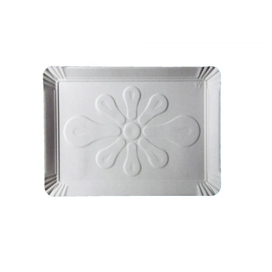 Tavite Albe T4 din Carton Duplex 300 g/m², 17.2x11.2 cm, 100 Buc/Bax - Platouri Mancare