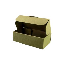 Set 100 Cutii cu Autoformare, 200x105x60 mm, Carton Natur Set 100 Cutii cu Autoformare, 200x105x60 mm, Carton Natur