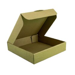 Set 100 Cutii pentru Pasca, 230x230x50 mm, cu Autoformare, Carton Natur