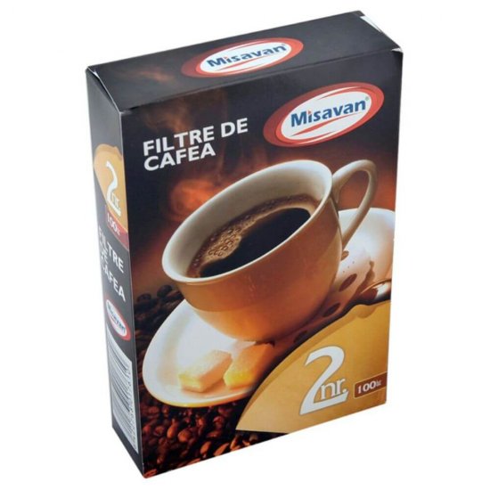 Set 100 Filtre de Cafea Misavan, Nr.2, Hartie Filtru de Cafea Misavan, Filtre de Cafea din Hartie, Filtre de Cafea Nr 2, Filtre de Cafea 2, Set Filtre de Cafea Misavan, Set 100 Filtre de Cafea din Hartie, Filtre pentru Cafea
