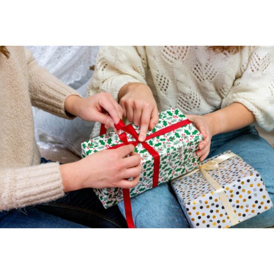 Hartie Ambalaj Cadouri in Rola Rotolux Hello,  70mm x 2m, Diverse Modele, Hartie Pentru Cadouri cu Model, Rola Hartie cu Model, Rola de Hartie pentru Impachetat Cadouri, Rola de Hartie pentru Ambalat Cadouri