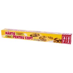 Hartie de Copt Alimentara Alufix, 38cm x 8 m, Hartie de Copt, Hartie Alimentara de Copt, Hartie Alufix de Copt, Coala de Hartii de Copt, Coala de Hartie de Copt, Hartie de Copt la Bucata