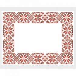 Set 1000 Naproane din Hartie Alba, Model Traditional, 30x40cm, Suport Pentru Farfurii cu Model, Suport Pentru Farfurii cu Model, Napron pentru Restaurant, Set Naproane pentru Fast Food, Set de Naproane pentru Restaurant