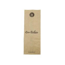 Pungi din Hartie Tacamari Personalizate, Tipar 1-2 Culori, 8x25 cm, Hartie Kraft Natur 38 g/m², Pungi Tacamuri Personalizate, Pungi Personalizate pentru Tacamuri, Pungi Tacamuri Hartie Personalizata, Punga Personalizata pentru Tacamuri