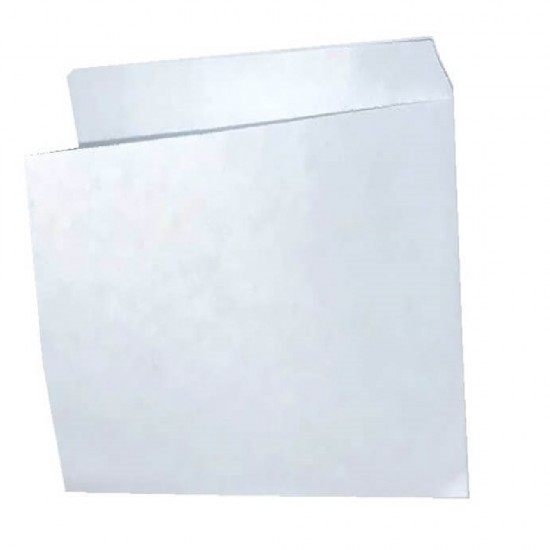 Coltar din Hartie Alba pentru Hamburger, 20x20 cm, 1000 Buc/Bax, cu Polietilena 40+10 g/m²