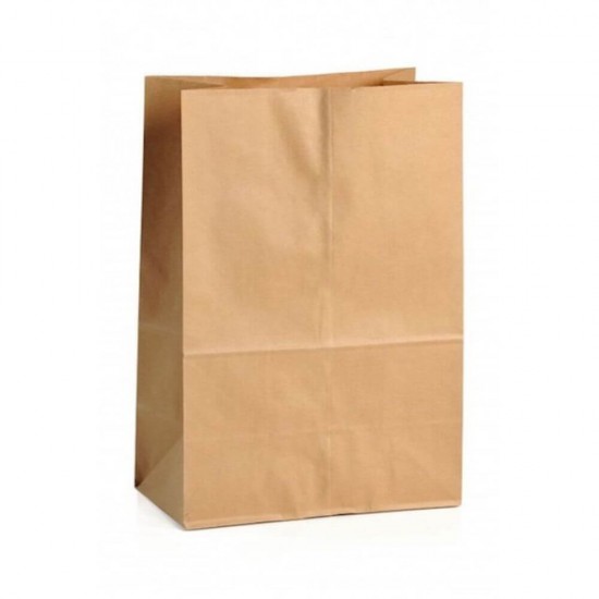 Pungi din Hartie, 2 Kg, 15x4x32 cm, 700 Buc/Bax, Natur, Pungi de Hartie, Pungi Hartie Natur, Pungi din Hartie pentru Panificatie, Pungi din Hartie Catering, Pungi din Hartie pentru Patiserii, Ambalaje din Hartie