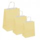 Set 100 Pungi de Hartie cu Maner, 32x12x40 cm, 90 g/m², Crem, Pungi Hartie, Pungi din Hartie cu Maner, Pungi de Hartie Colorate, Pungi Hartie Colorata, Pungi din Hartie Colorata, Pungi din Hartie Colorate, Pungi Colorate de Hartie