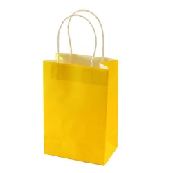 Pungi Cadou cu Model Galben 16x9x21 cm, 100 Buc/Bax, Sacose si Plase din Hartie Pungi Cadou cu Model Galben 16x9x21 cm, 100 Buc/Bax, Sacose si Plase din Hartie