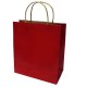 Sacose Hartie, 32x12x41 cm, 100 Buc/Bax, Bordo, Sacosa Cadou cu Maner, Plasa Hartie, Sacosa Hartie Kraft Natur, Ambalaj Cadou cu Maner, Sacosa Unicolor