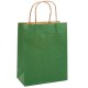 Sacose din Hartie Model Verde Inchis, 25x9.5x30 cm, 100 Buc/Bax, Plase pentru Cadouri