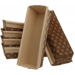 Tavita de Copt pentru Cozonac, Dimensiuni 236x80x70 mm, Hartie Siliconata, Culoare Maro, Tavite Dreptunghiulare din Hartie Siliconata pentru Cozonac, Forme Dreptunghiulare pentru Copt, Ustensile pentru Gatit Tavita de Copt pentru Cozonac, Dimensiuni 236x80x70 mm, Hartie Siliconata, Culoare Maro, Tavite Dreptunghiulare din Hartie Siliconata pentru Cozonac, Forme Dreptunghiulare pentru Copt, Ustensile pentru Gatit