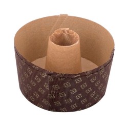 Forma de Copt  Budinca, Dimensiuni 159x84 mm, Maro, Forme de Copt de Unica Folosinta, Forme de Copt pentru Prajituri, Tava din Hartie Siliconata pentru Prajituri