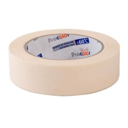 Banda de Mascare PROCOLOR , 60C, 30mm x 45m, Banda Adeziva, Banda de Mascare, Banda Adeziva PROCOLOR, Adeziv Masina, Banda Adeziva Vopsit, Banda de Mascare Suprafete, Banda pe Suport Hartie, Banda Adeziva Cauciuc, Banda Adeziva Mascare