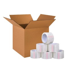 Set 36 Role Banda Adeziva Solvent Transparent, 48mm x 66m, Benzi Transparente pentru Ambalare, Banda Scotch Set 36 Role Banda Adeziva Solvent Transparent, 48mm x 66m, Benzi Transparente pentru Ambalare, Banda Scotch